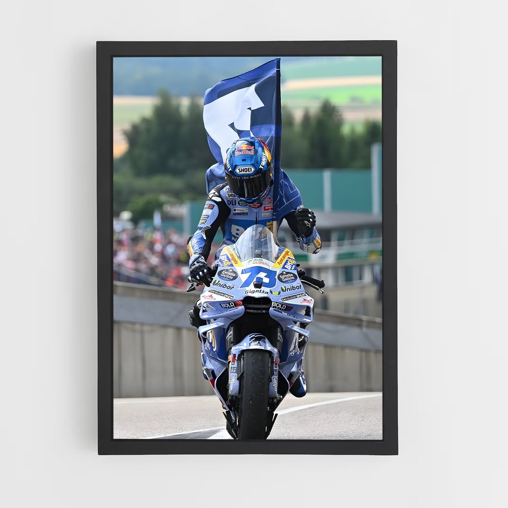 Poster Rs-gp MotoGP Resplendissant – affiche Aprilia (vue 2)